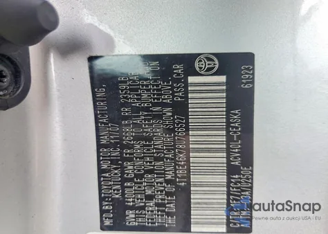 2008 Toyota Camry Ce из США, поврежденный, VIN 4T1BE46K78U766527